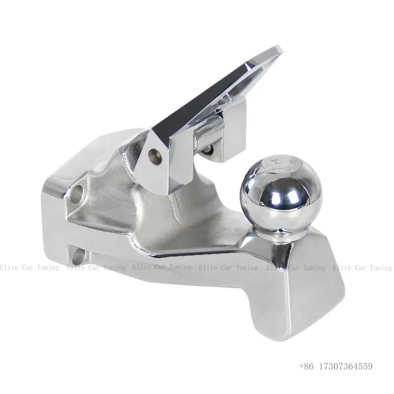 

Snake Trailer Hitch Forged Towing Hook Pintle Hook With 8000LBS 2inch Trailer Ball Off Road Trailer Accessories