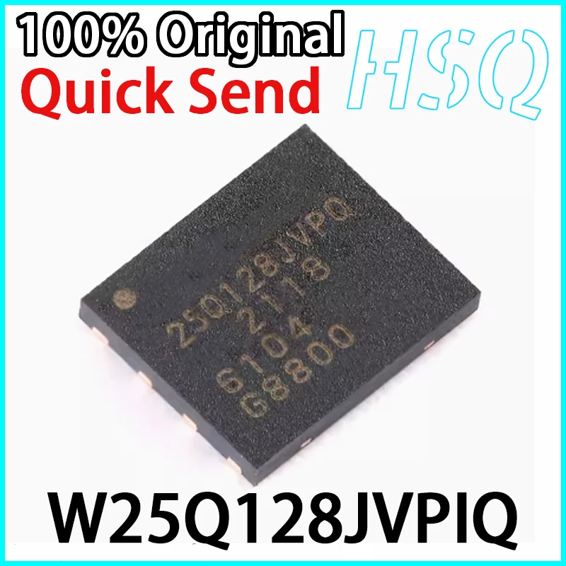 

1PCS Original W25Q128JVPIQ 25Q128JVPQ WSON-8 Serial Flash Memory Chip Brand New in Stock