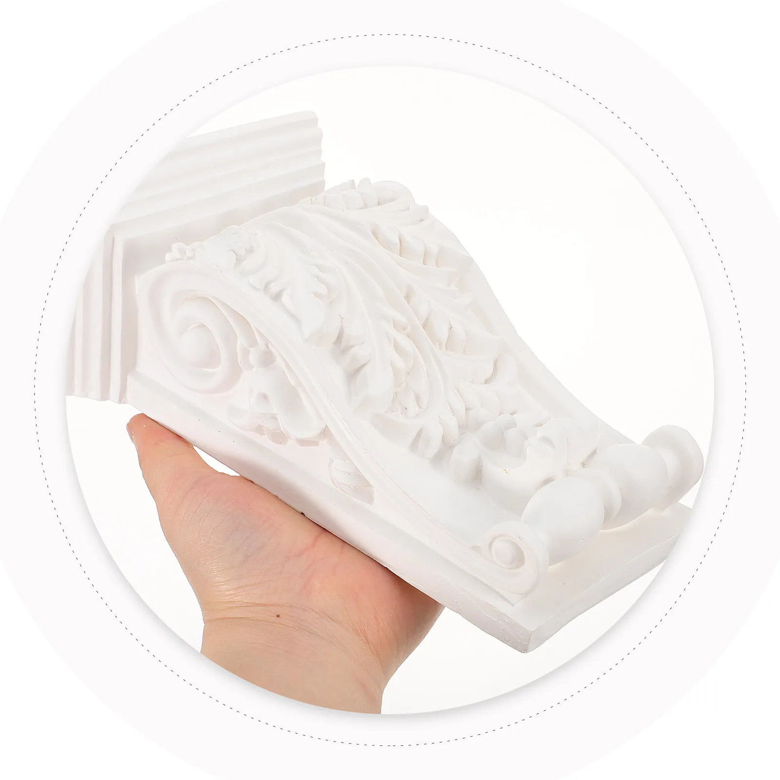 

PU European Style Beam Support Corbel Decorative Corner Moulding Trim Carved Applique for Home Ceiling Decoration