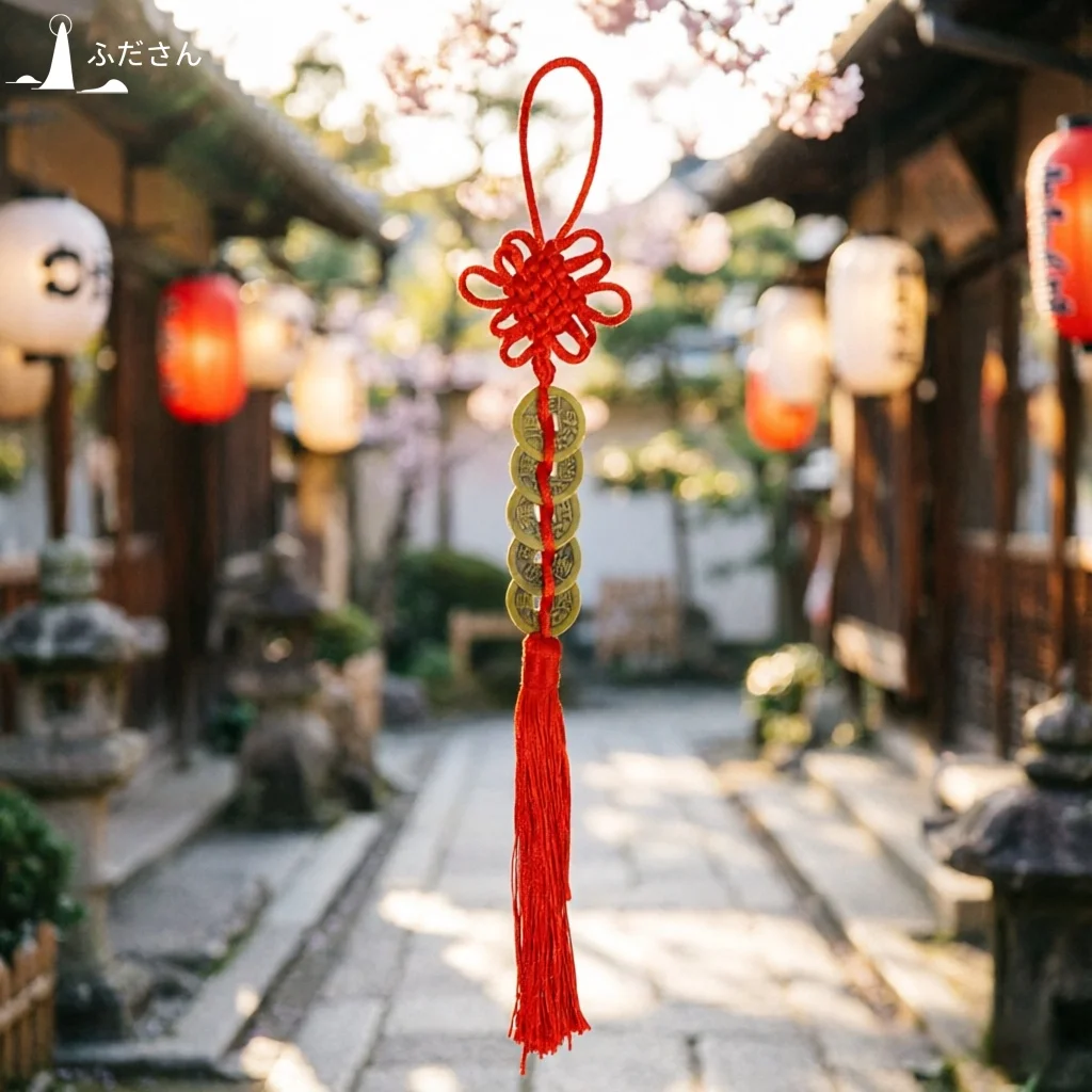

Mount Putuo Five Emperor Coin Gourd, Car Accessories Auto Hanging Charm, Lucky Gif