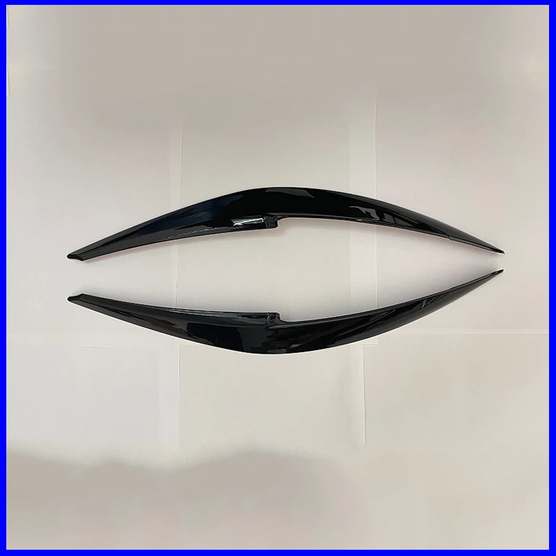 Car styling For Mazda 6 2016 2017 Headlight Eyelid Eyebrow Decorative Frame Cover Sticker Trim Strips Auto Parts Accessories