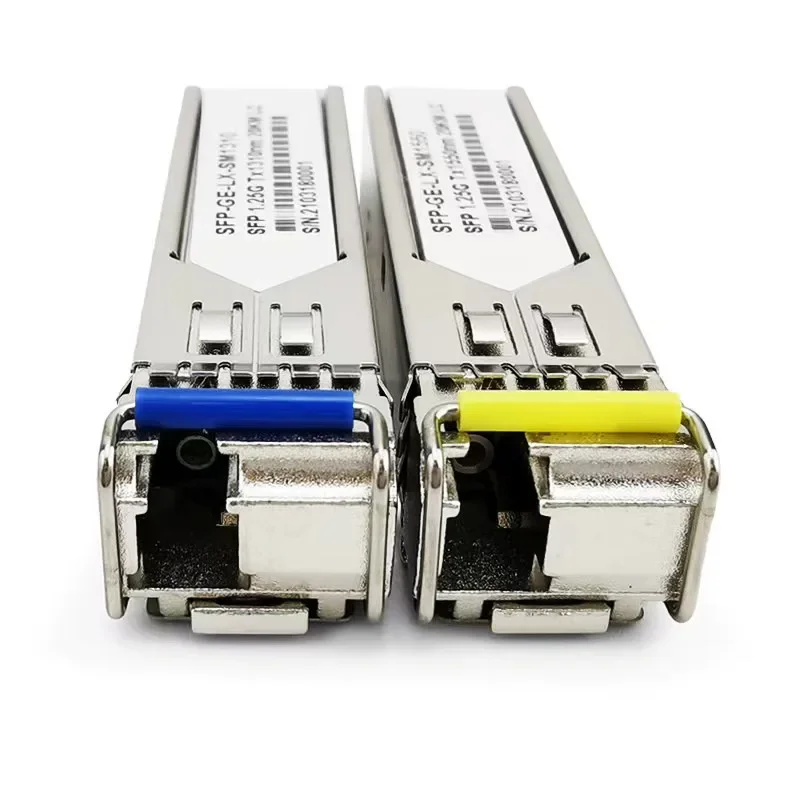 1.25g Single Mode Single Fiber Sfp Lc Module Fiber Optic Receiver Transmitter Switch Module 20km Optic Equipment