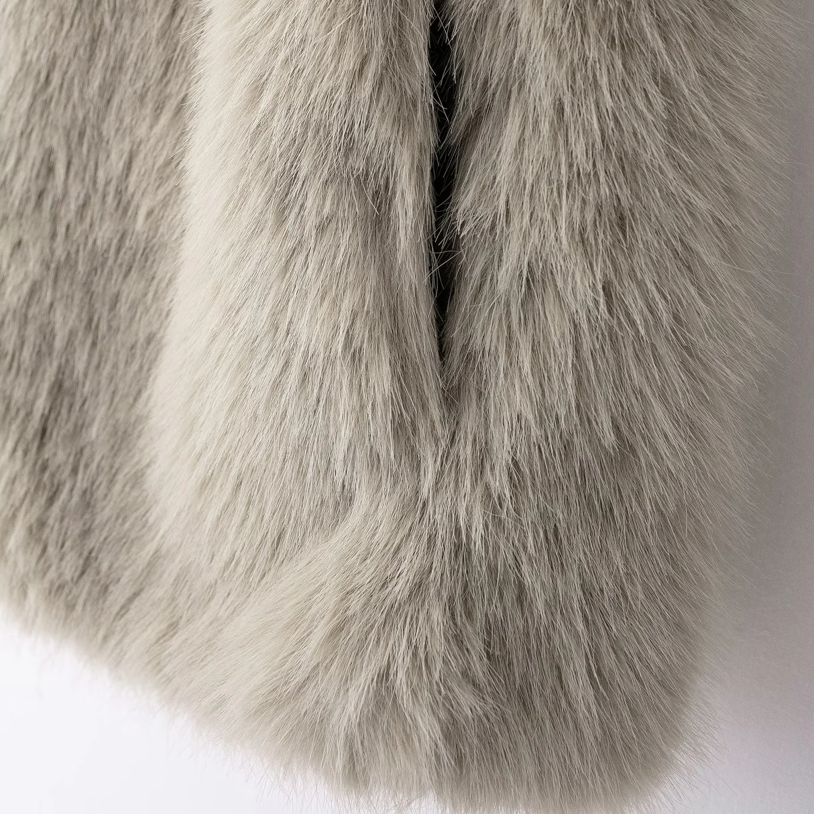 Infefeir Vest Met Kunstbont Voor Dames