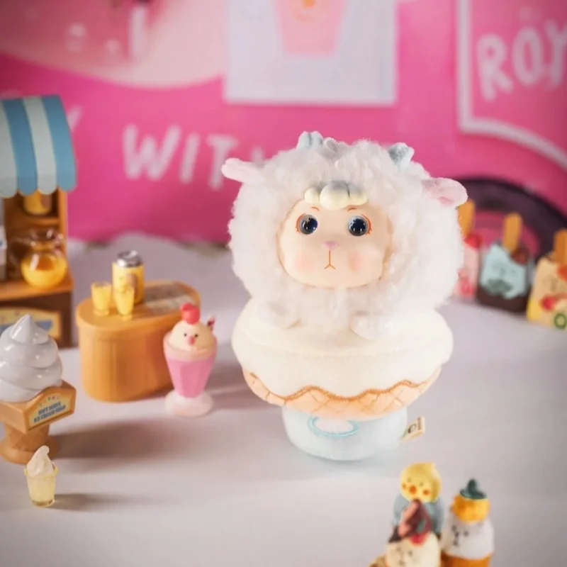 

New Original Bafeng Lamb Dessert Moment Series Plush Blind Box Toys Anime Figure Doll Kawaii Model For Girls Heart Birthday Gift