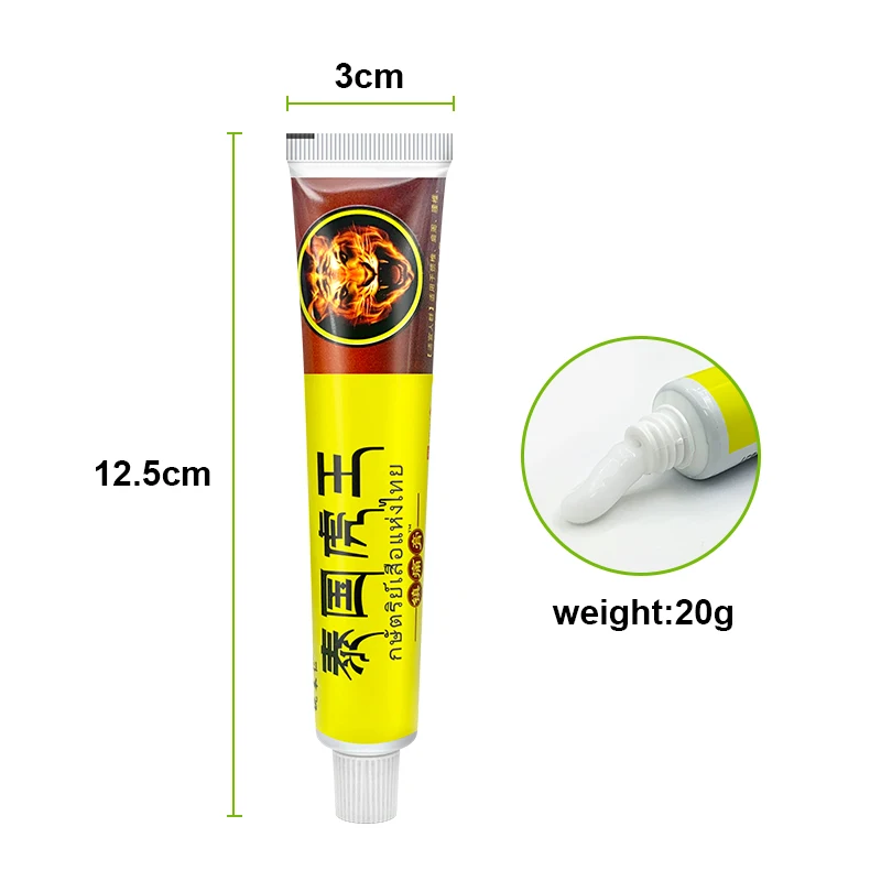 3pcs Tiger Analgesic Joint Cream Back Pain Relief Cream Joint Muscle Ointment Arthritis Spondylitis Synovitis Neck Strain A1429