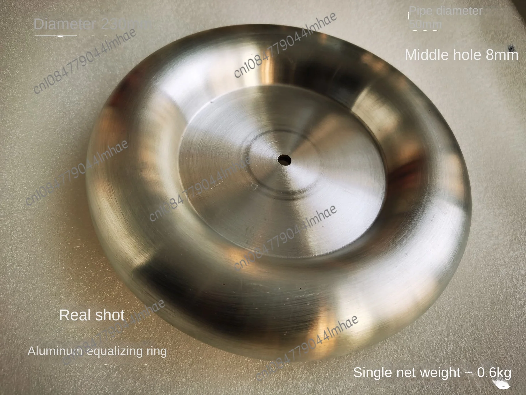 

Small Tesla coil DRSSTC special pressure equalizing ring, aluminum material