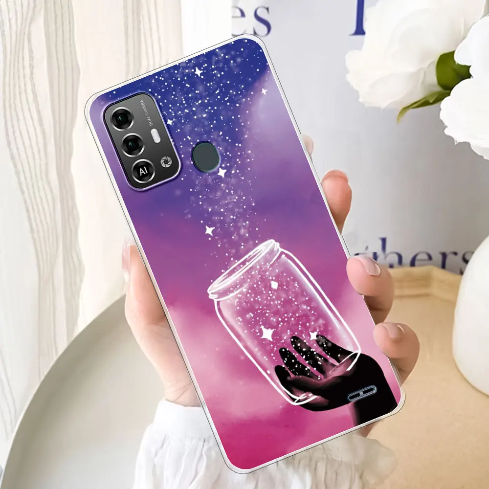 For ZTE Blade A53 Pro Case Soft Silicone Transparent Cover Coque For ZTE Blade A53 Phone Case For ZTE Blade A53 Pro Funda