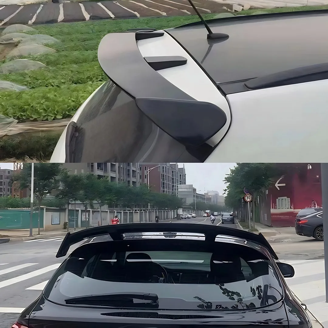 Rennsport-Heckflügel Spoiler Kofferraumlippe Racing-Styling Tuning-Zubehör Universal für Schrägheck- und SUV-Fahrzeuge 130cm Passend für die Meisten Fahrzeuge – Detail 3