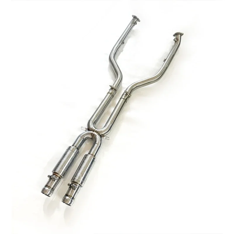 For BMW M3 E90/E92/E93 V8 4.0L 2008-2013 Stainless Steel Equal Length Middle Pipe for Cat Back Exhaust System Muffler