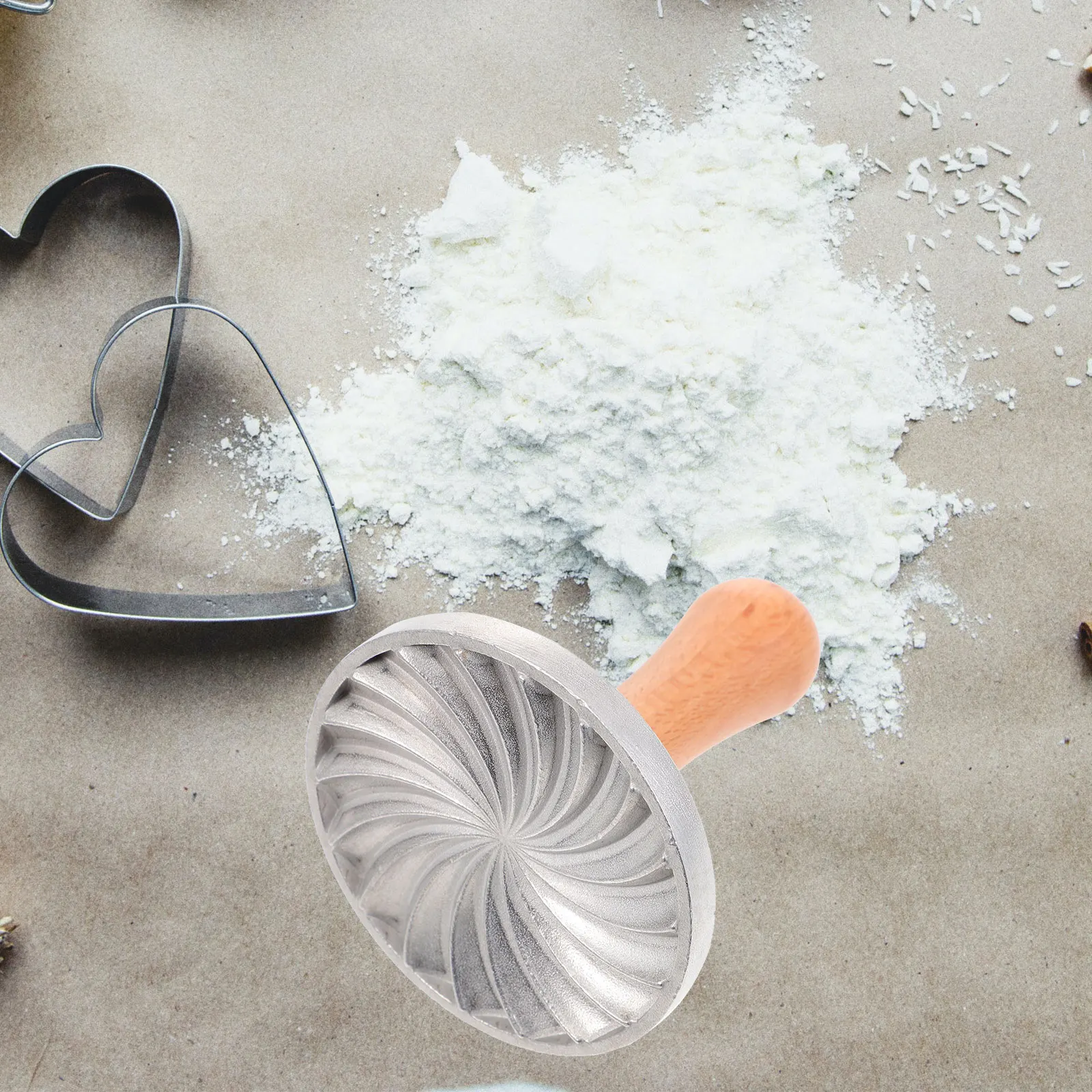 

Creative Cookie Mold Biscuit Pressing Molds For Diy Baking Fondant Chocolate Zinc Alloy Reusable Easy Demoulding Smooth Portable