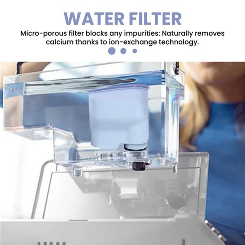 

A39T-4PCS Water Filter Replacement For Aquaclean CA6903/10 CA6903/22 Automatic Coffee Machines