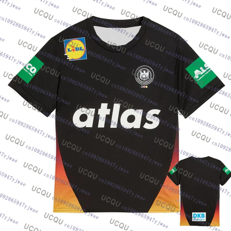 ألمانيا كرة اليد 2026 بعيدا جيرسي للجنسين عادية المحملة يساير الموضة سريعة الجافة الشارع للجنسين ملابس رياضية كرة اليد جيرسي الشاطئ تيز