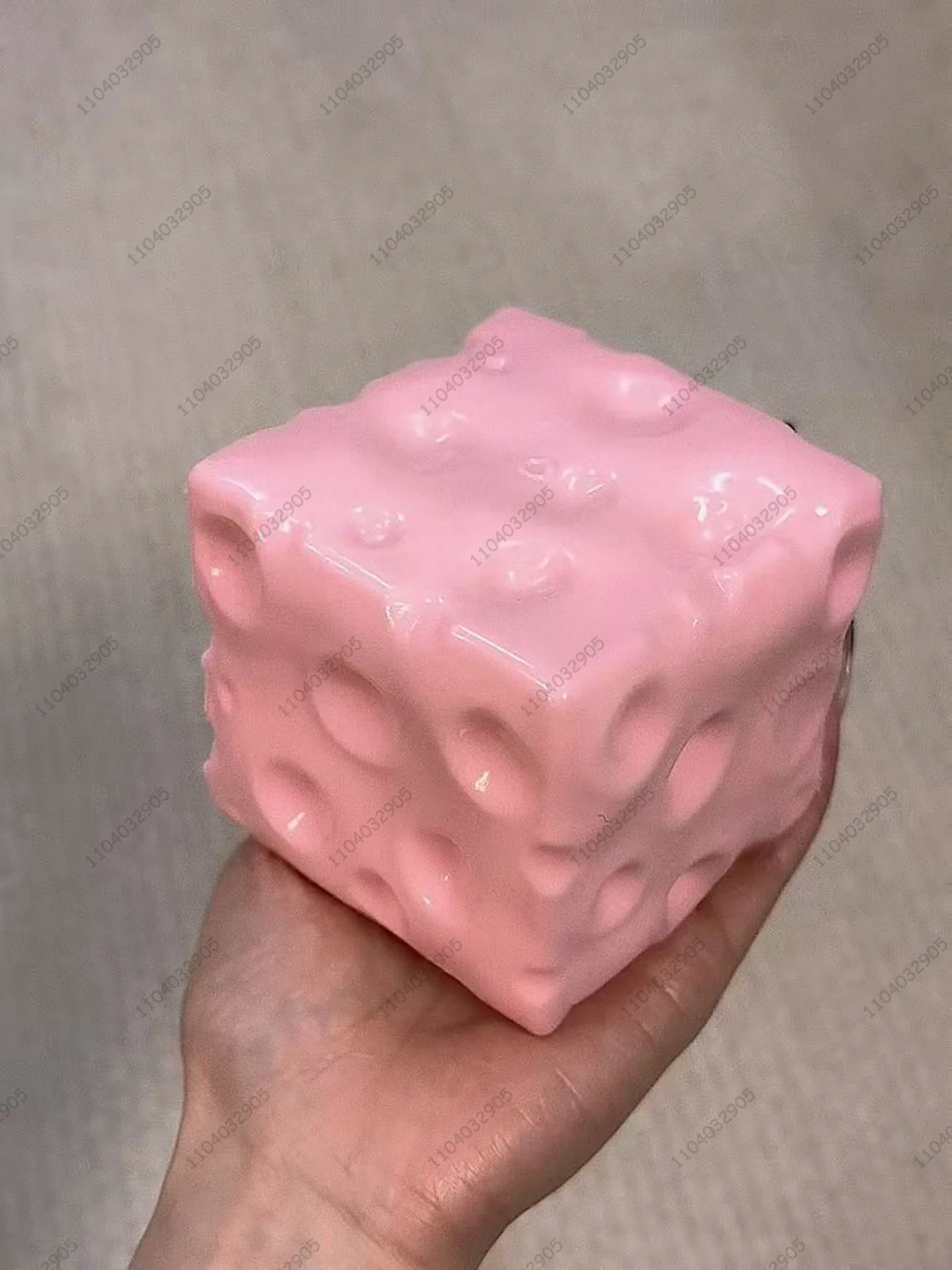 جامبو الجبن مكعب الإجهاد الكرة الكبيرة الجبن على شكل ضغط الكرة غير ترتد تململ لعبة ASMR الحسية مكافحة الإجهاد هدية الكريسماس