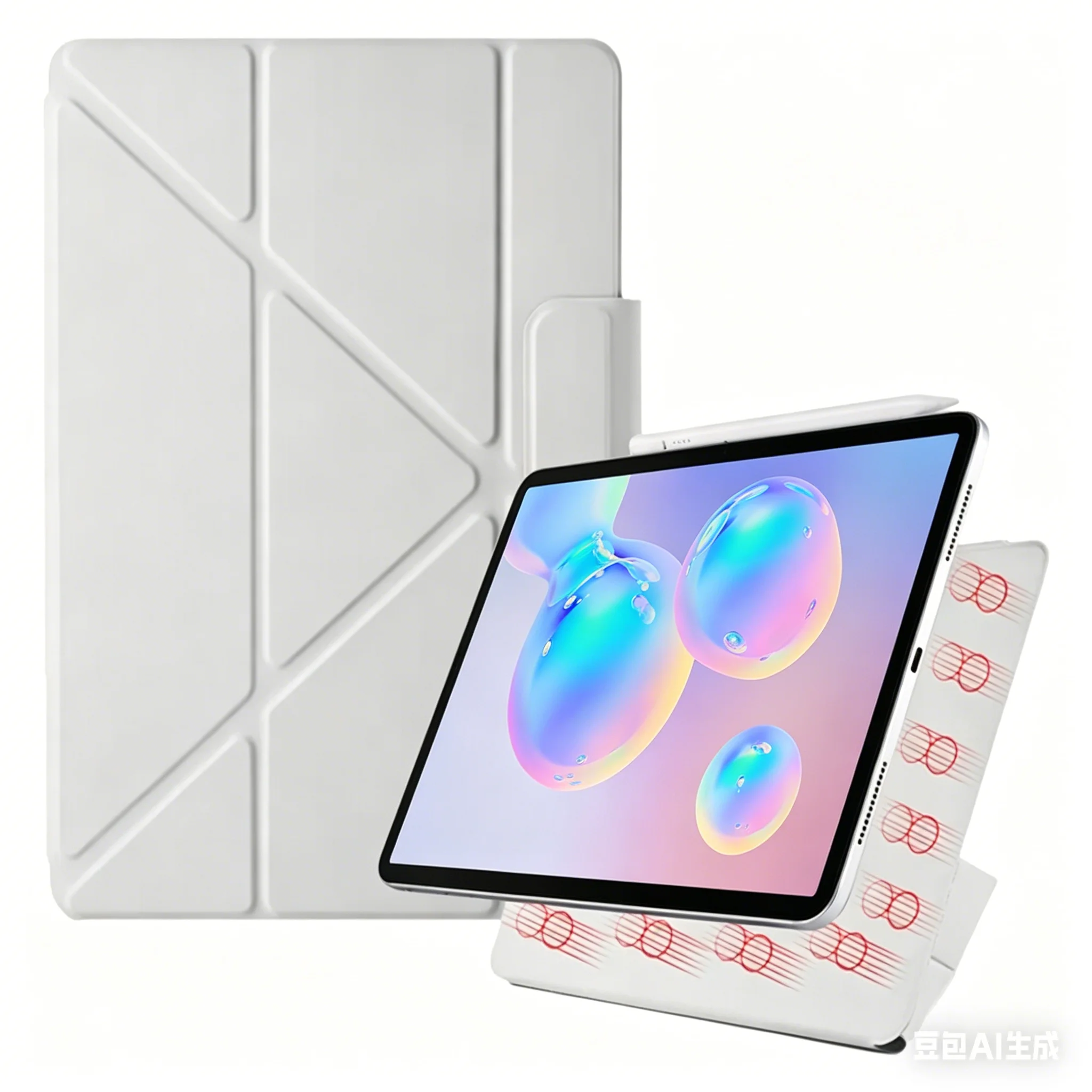 

Funda For Samsung Galaxy Tab S6 Lite 10.4 inch Ultra Slim Magnetic Detachable Coque For Galaxy Tab S6 Lite 10 4 Tablet Cover