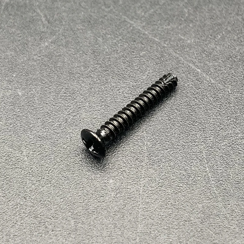 50Pcs Guitar Single Coil Pickups Height Adjusting Screws 3x21MM Flat Tail Screw for Pickup Installing Black/Gold/Chrome