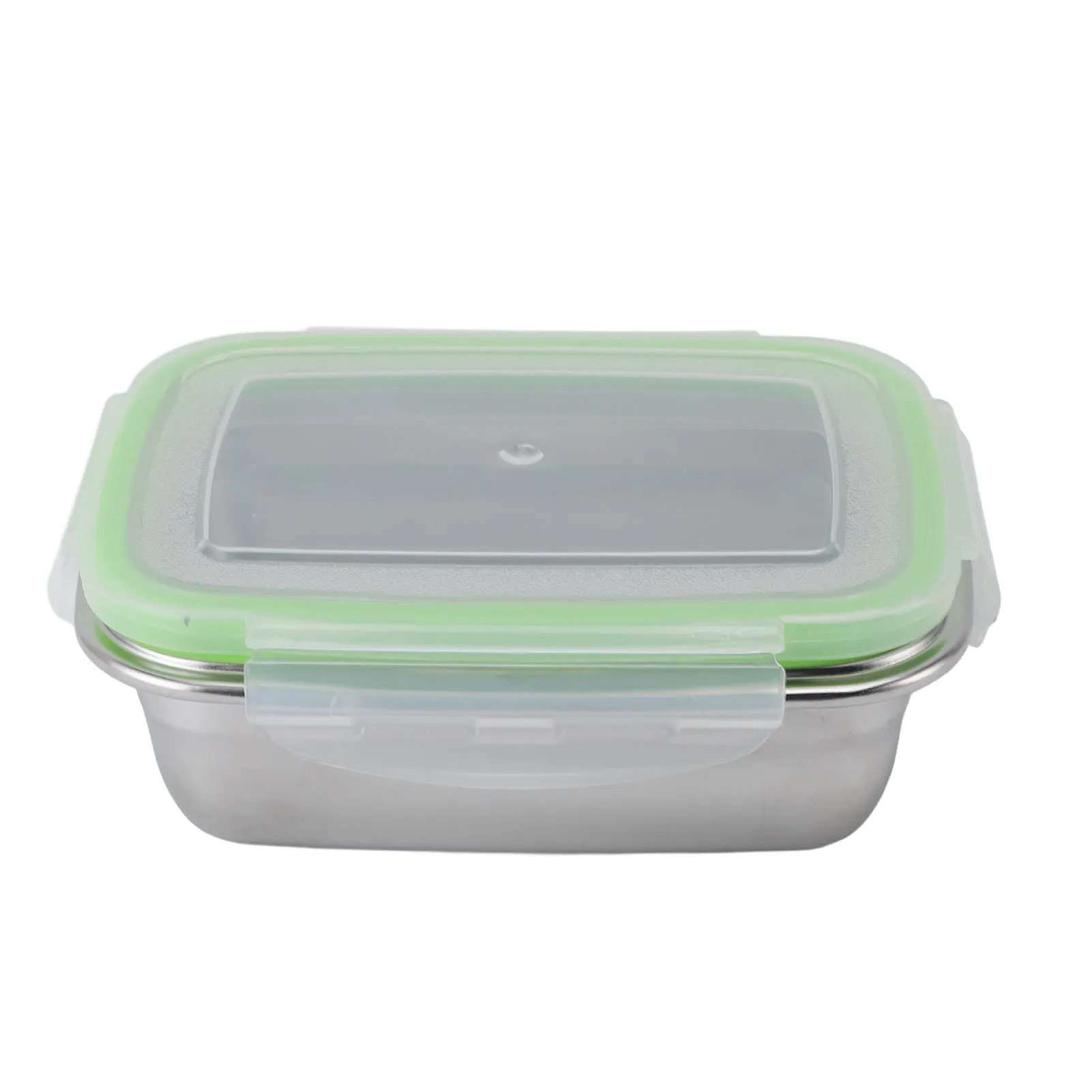 

Food Storage Box 304 Stainless Steel Food Storage Container Airtight Refrigerator Organizer Box for Fruit Lunch Snacks