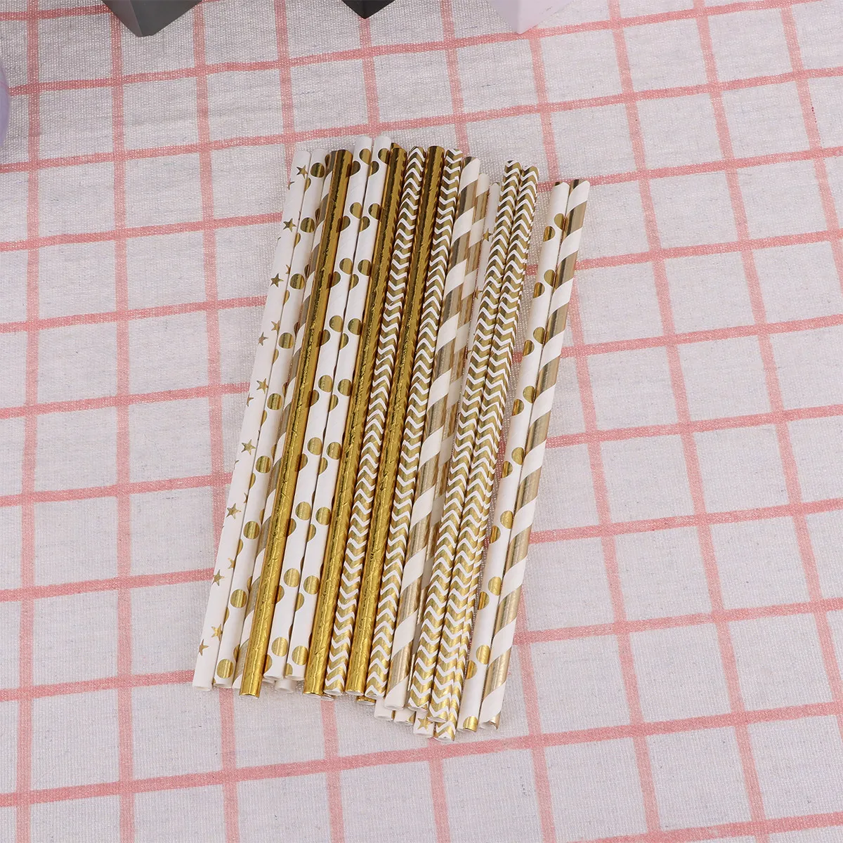 50 Stück Herzförmige Papierstr – Paper Straw Color Bewertung und Preis