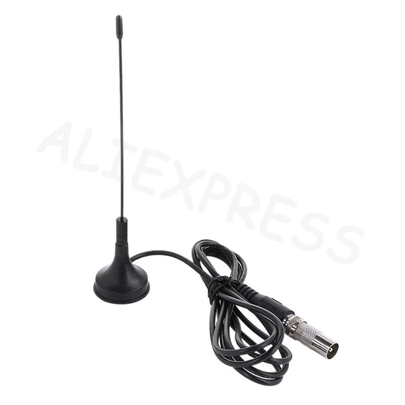 25DB 30dBi Indoor DVBT TV Antenna Digital 50 Miles Reception Freeview HDTV Compact Aerial for Apartments