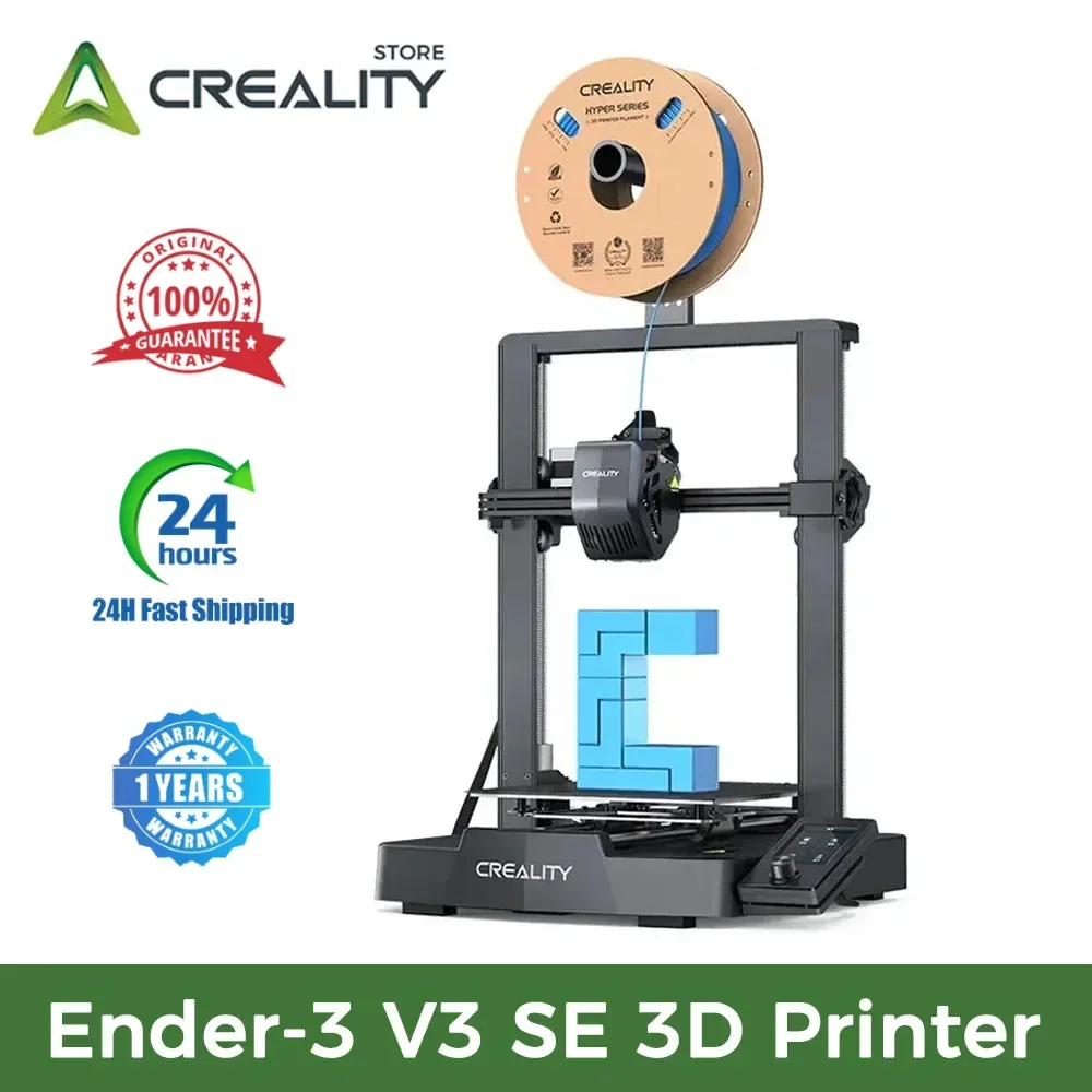 Creality Ender 3 V3 SE 3D Printer With 250MM/S Fast Printing Automatic Leveling Sprite Extruder Dual Z-axis And Y Optical Axis