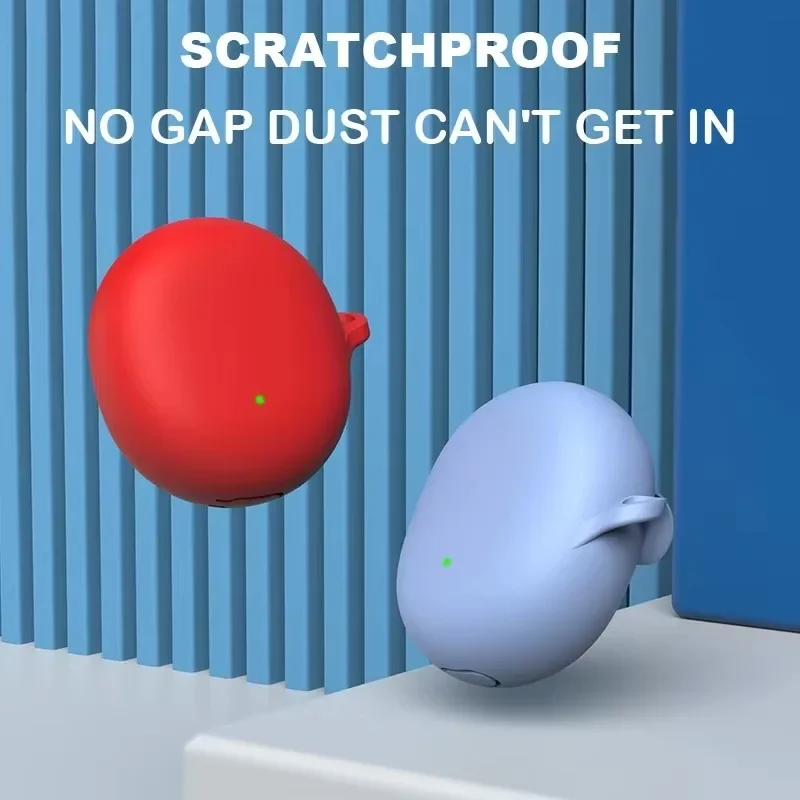 Capa macia de silicone líquido para fone de ouvido bluetooth, capa protetora anti-queda para oppo enco air 3, novo