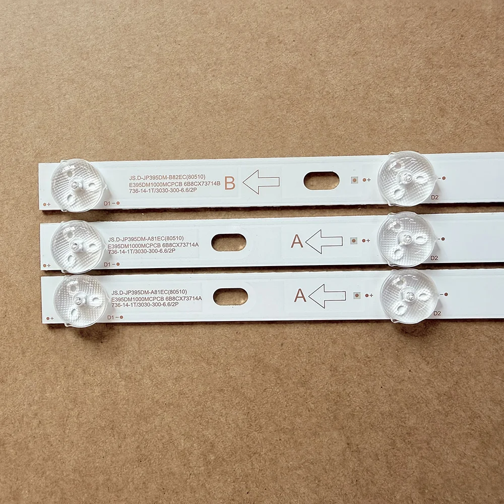 Tira de LED para SYLED394IV PLATA IP-LE411061 IP-LE40/411061 R72-39D04-013 JS-D-JP385DM-062EC JS-D-JP385DM-071EC 38DM1000