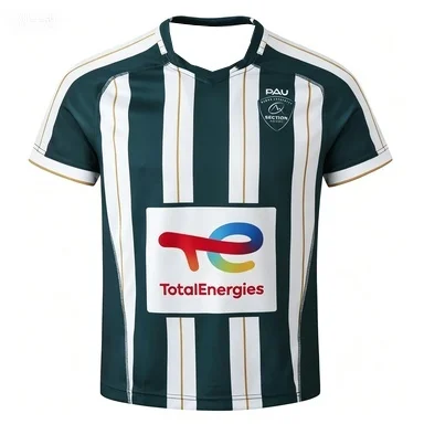 2026 Quick Dry Printed French Rugby Shirt Retro Stripe Fan Commemorative Sports Training Men's Family Matching