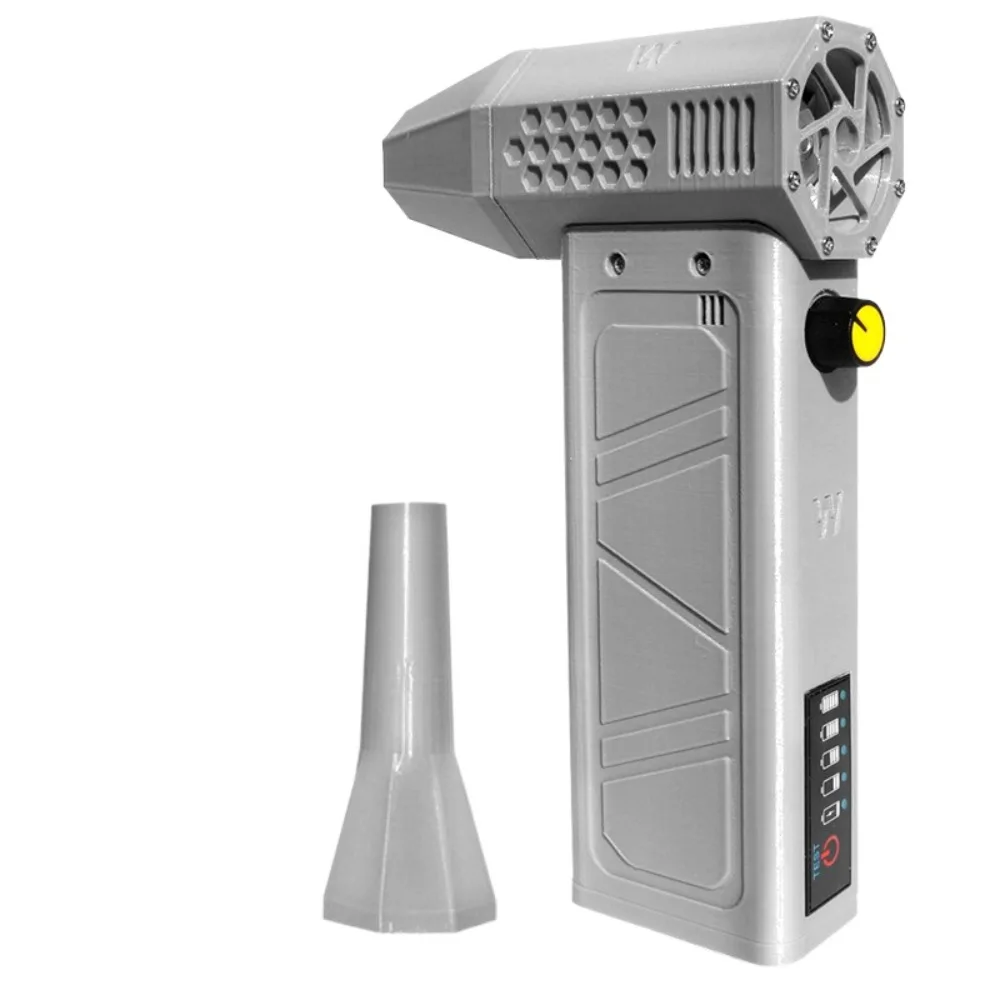 Charging display Violent Mini Turbo Jet Fan Ultra light Magnetic adsorption 140000 RPM Cordless