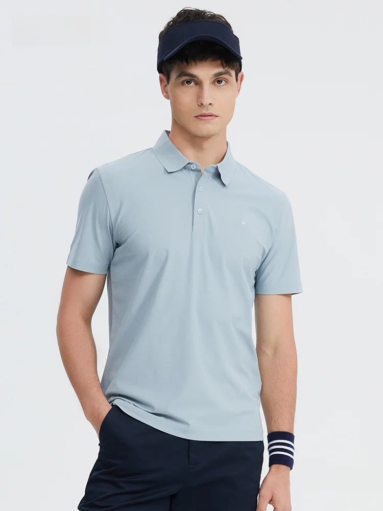 

Boton Men's Qui Dry Sport irt American Casual T-irt Faion Urban Sle Stand Fit Cotton 00% ort Sve