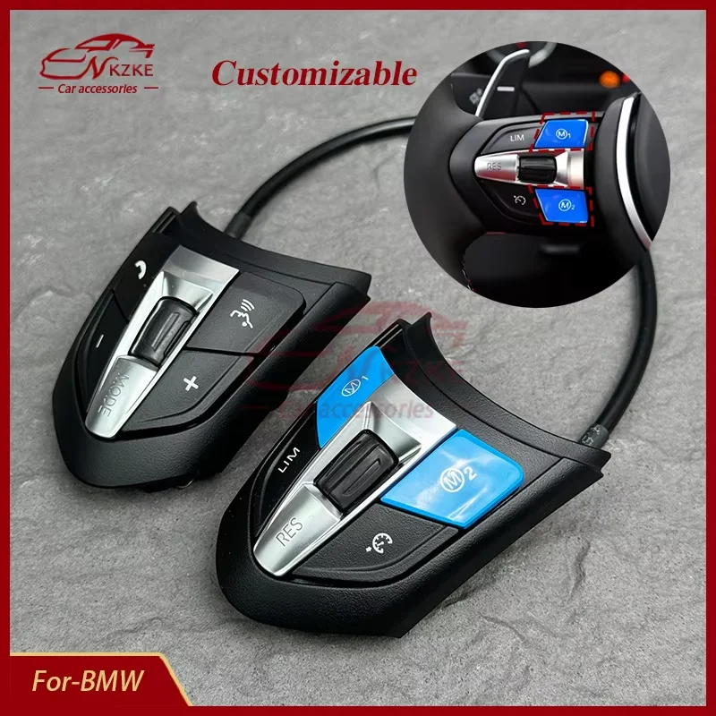 

Подходит для BMW F-серии M-серии, синяя кнопка рулевого колеса M1M2.