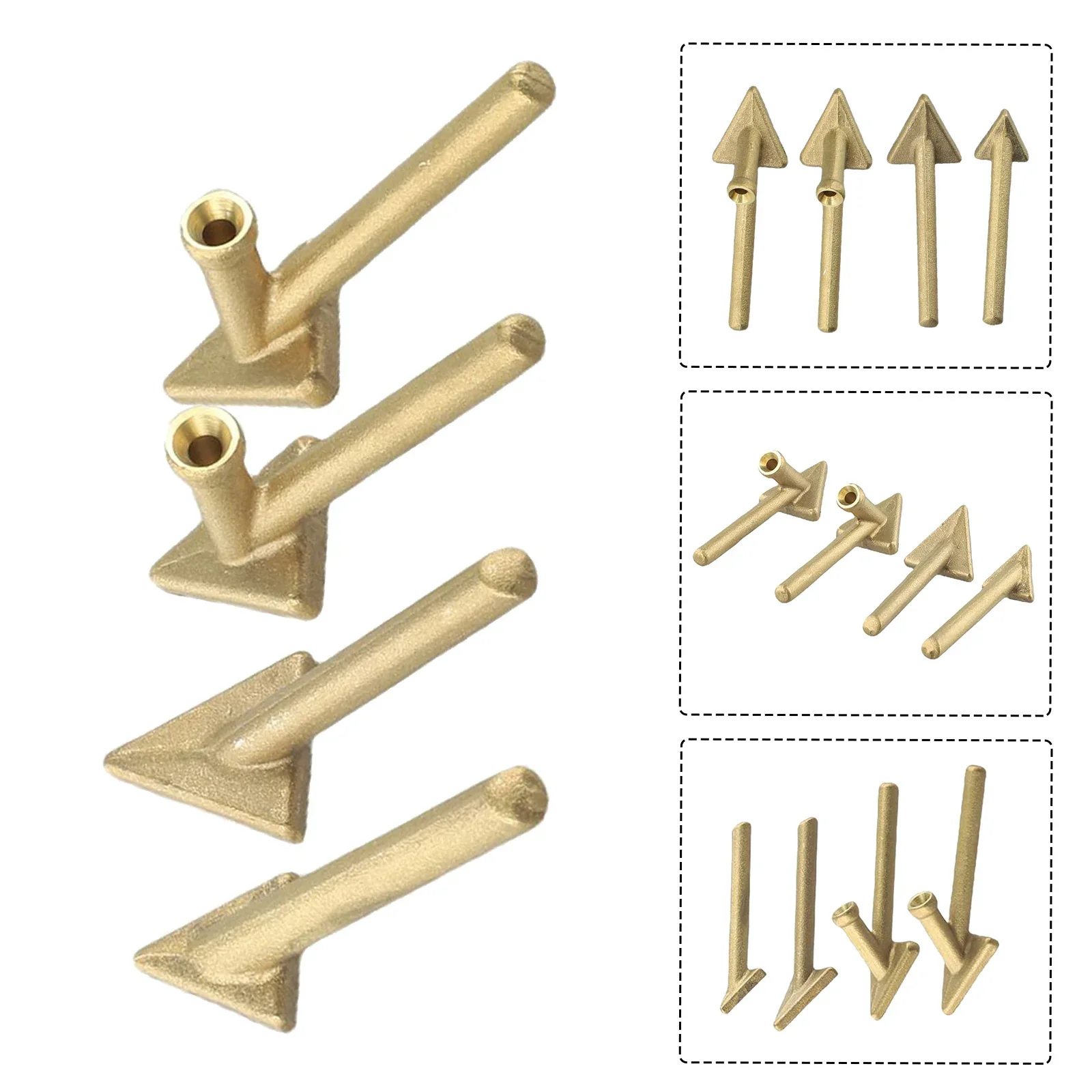 4 Stuks Lasser Solderen Vervangende Tips Voor 80 Watt Ijzer Plastic Lassen Tpo Teo Pp Auto Bumper Lasser Apparatuur Accessoires