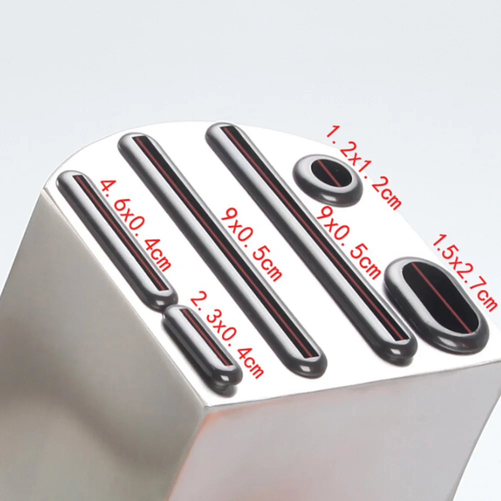 

Stainless Steel Knife Holder Creative Kitchen Rack Storage Box Magnetic Wall MountedInserted Heavy Duty Non Slip Base