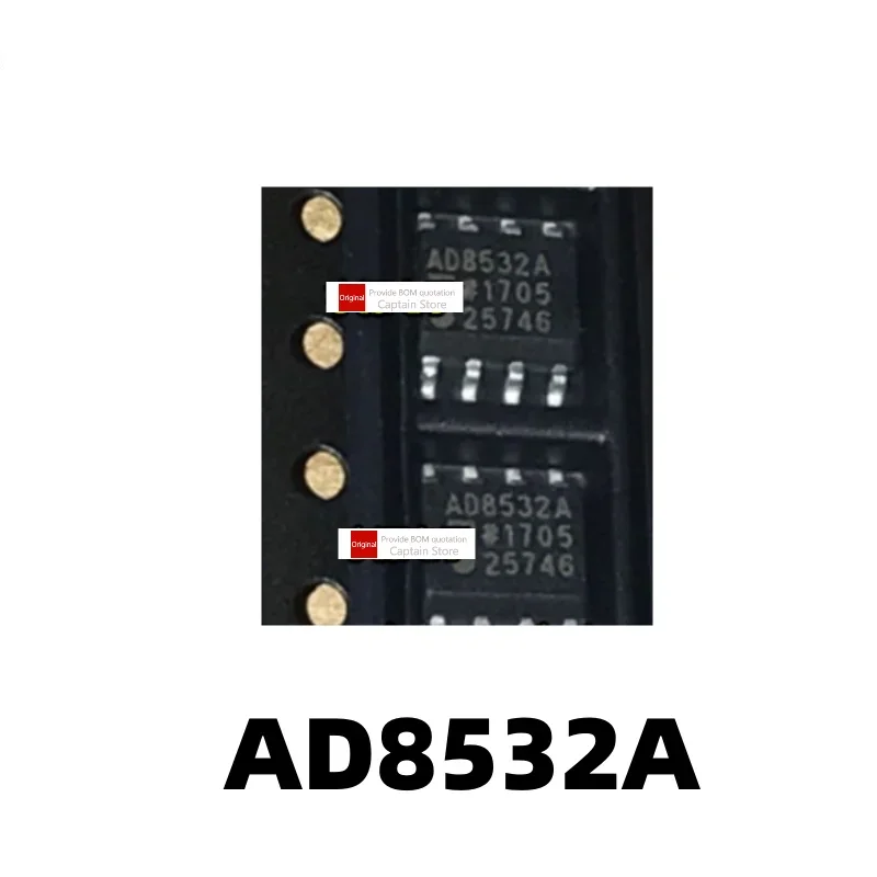 5PCS AD8532ARZ AD8532AR AD8532A AD8532 operational amplifier SOP8