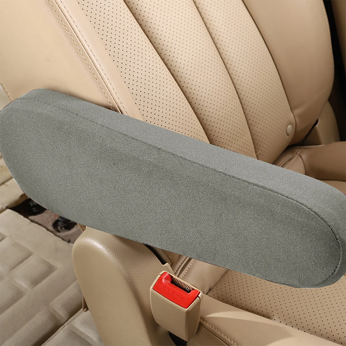 New elastic cloth elastic belt protection wear-resistant full cover car armrest cover single