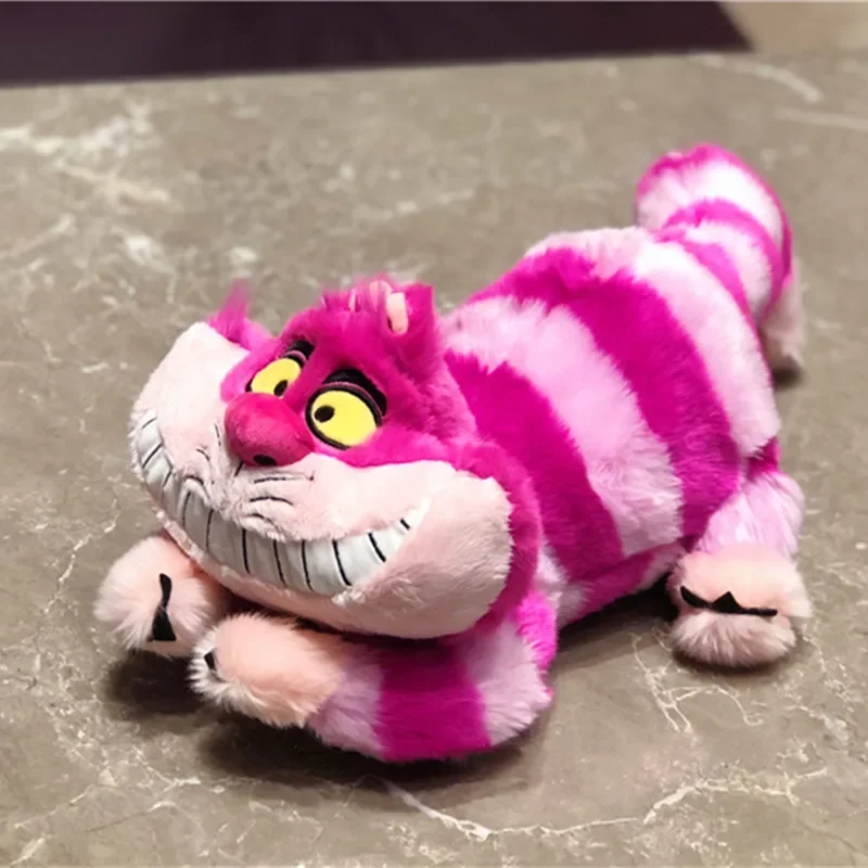 35cm Disney Alice in Wonderland Cheshire Cat Plush Toy Stuffed Dolls Kawaii Kid Gift