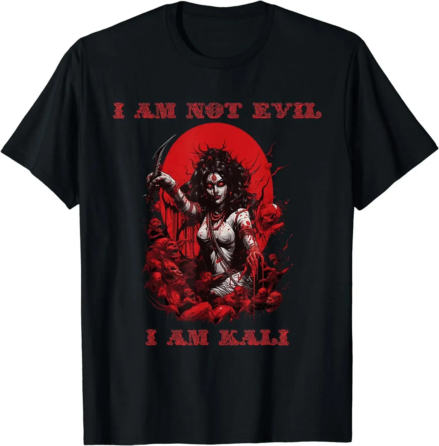 NEW LIMITED Kali Goddess of Death, Time and Hindu God Occult Shirt S-3XL