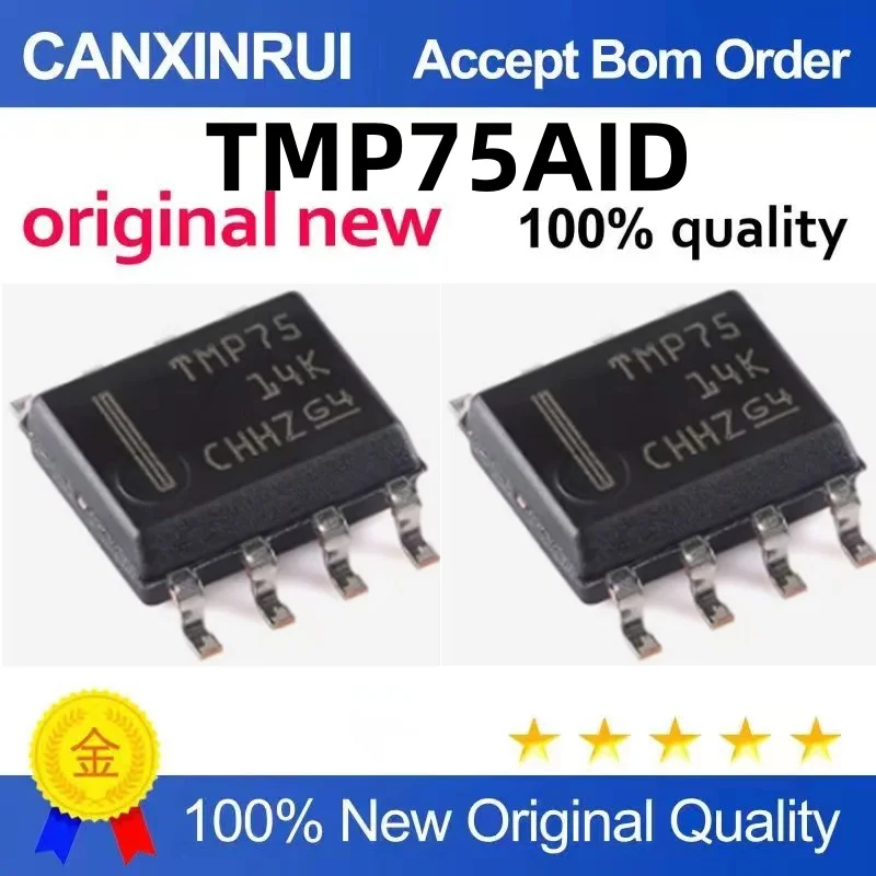 

（10 pieces）TMP75AID TMP75A TMP75 SOP-8 Temperature Sensor IC Chip
