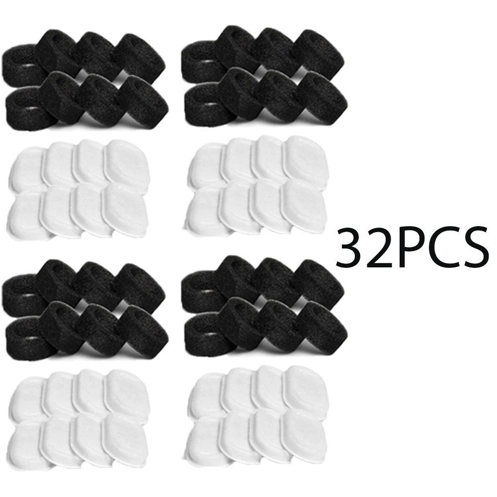 32 stuks 16 stuks 12 stuks automatische kattenfonteinfilter vervanging, actieve kool kat drinkwaterfilter met sponsschuimfilter