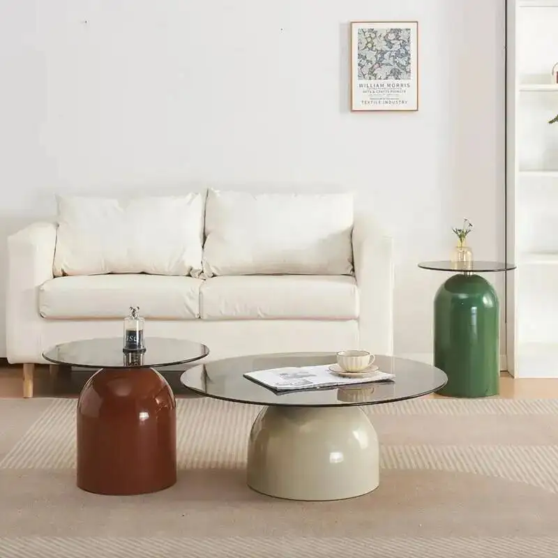 Minimalist Aesthetic Cute Side Table Space Save Unique Luxury Modern Side Table Set Of Premium Small Table Basse Home Furniture