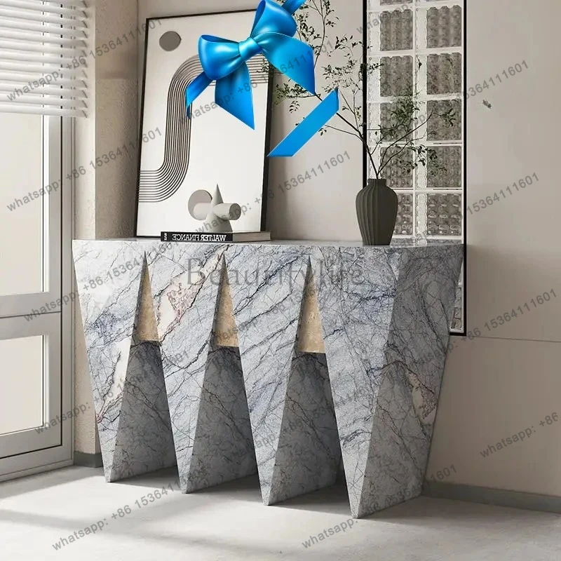 Custom Minimalist European Hallway Cabinet