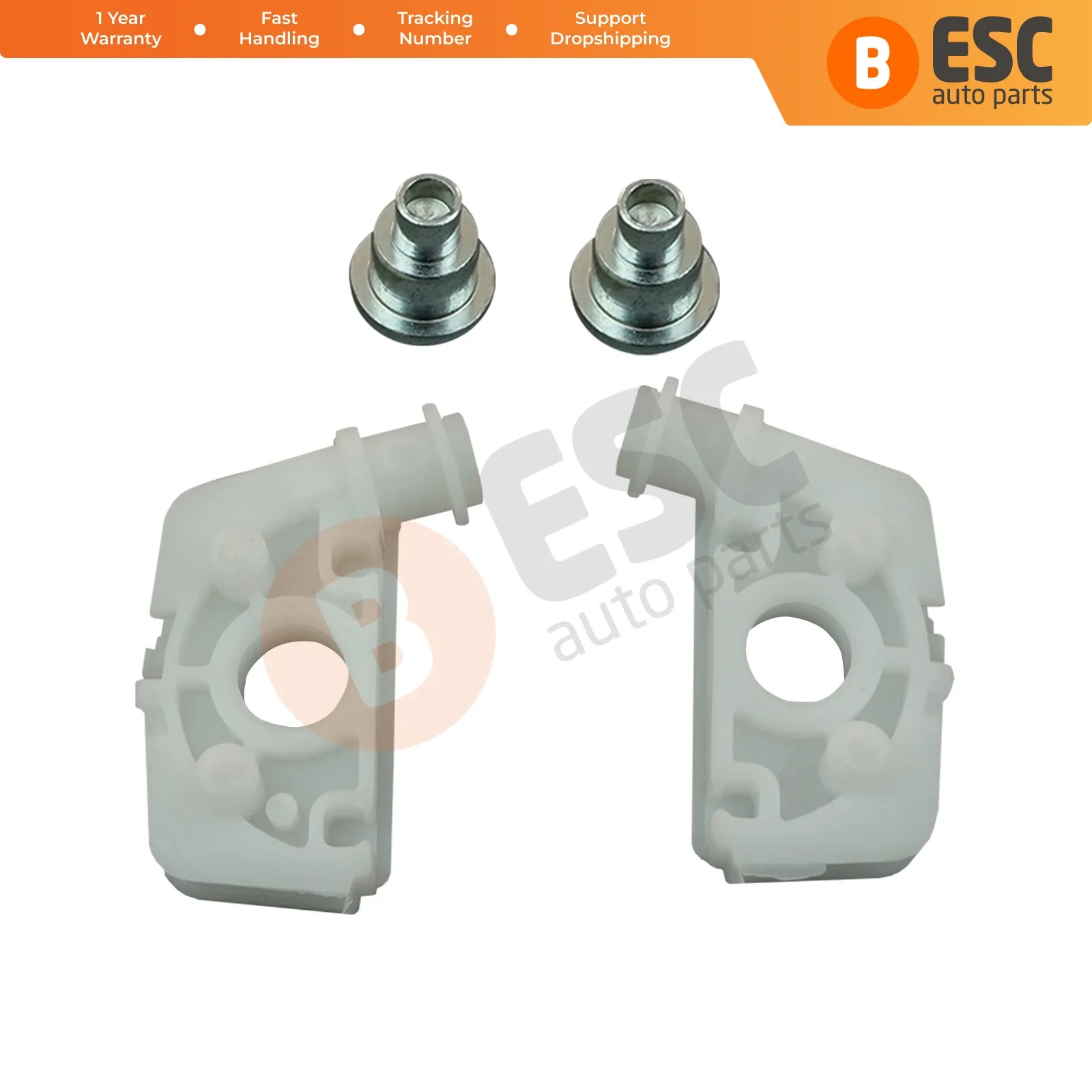 EWR5391 Electrical Power Window Regulator Corner Clip with Pin 51337020659 Front Left or Right for BMW E46 Made in Turkey