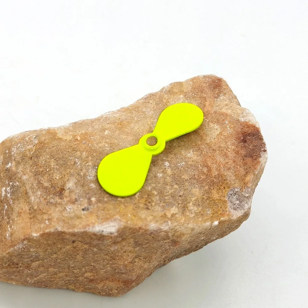 Fluorescent color Fly Propeller Spin Plug Casting Spinnerbait Fishing Lure Blades Stainless Steel Custom Spinnerbait Prop Blade