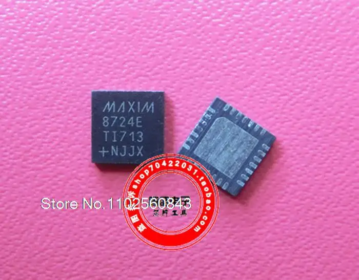 (5PCS/LOT) MAX8724ETI+T MAX8724E 8724E QFN-28 2 .