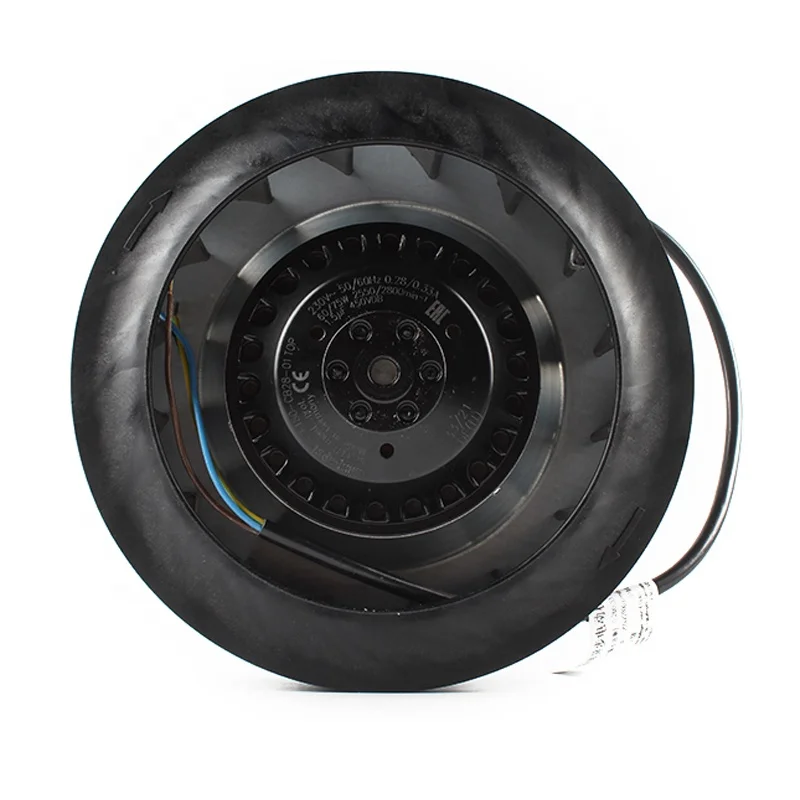 

In Stock 180mm Ac230V 60/75W M2E068-BF R2E180-CB28-01 220V air Conditioner Centrifugal Cooling Fan for Fresh air System