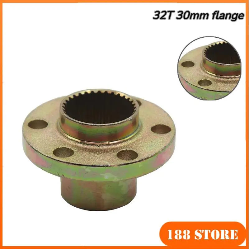 

32T 6-hole rear wheel sprocket seat disc brake suitable for all terrain vehicles, karts, electric four-wheel vehicles