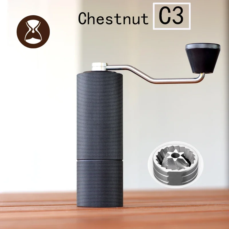

TIMEMORE ChestnutC3 S2C660 burr 6 core Upgrade Manual Coffee Grinder Portable Hand Grinder Mill With Double Bearing Positioning