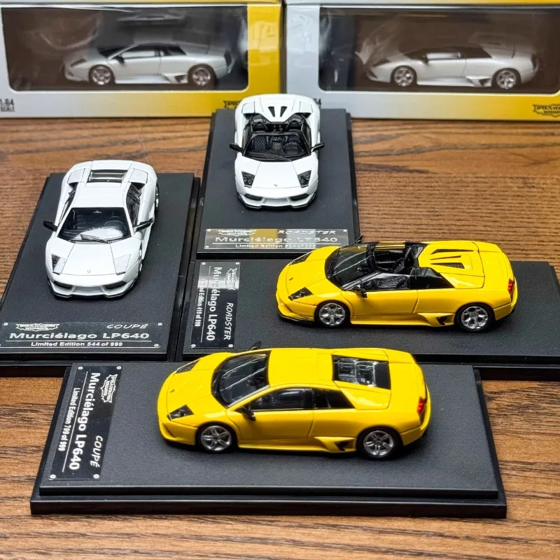

Stock 1:64 Lamborghini Murcielago Bat LP640 die-cast alloy car model, boys' toy, children's festival gift, adult decoration.