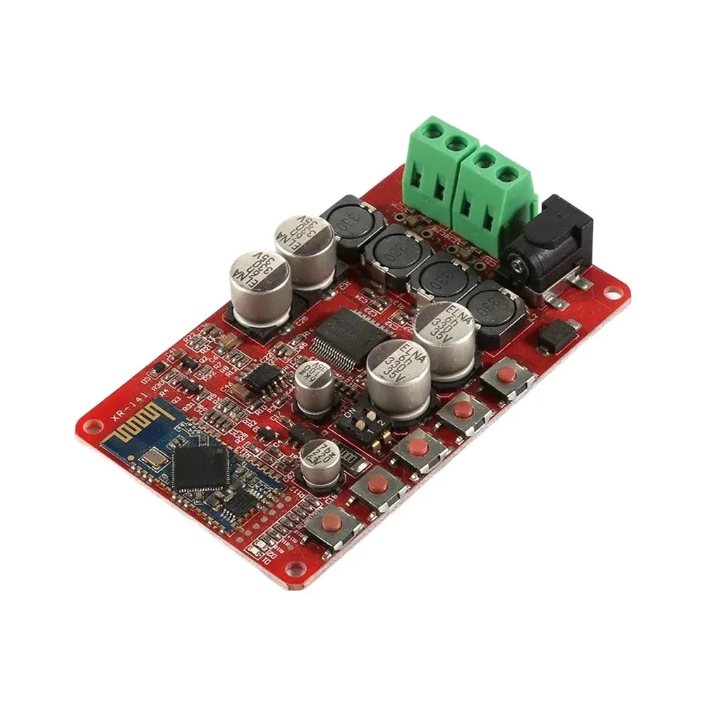 TDA7492P High Efficiency Digital For Amplifier Board 50W2 Class D Design with Wireless + AUX Input for Speakers