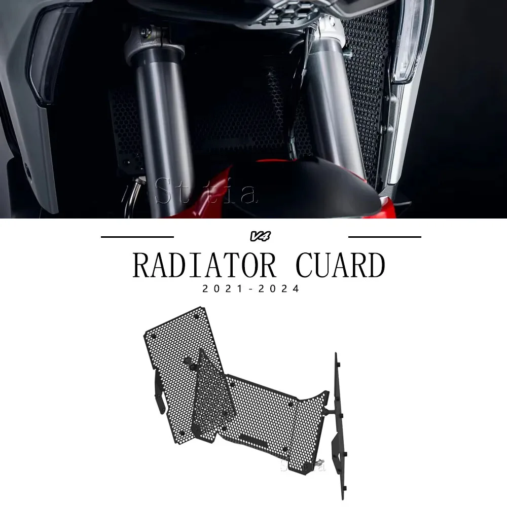 

For Ducati Multistrada V4 V4S 2021 2022 2023 2024 Motorcycle Accessories Radiator Guard Protector Grille Cover Protection