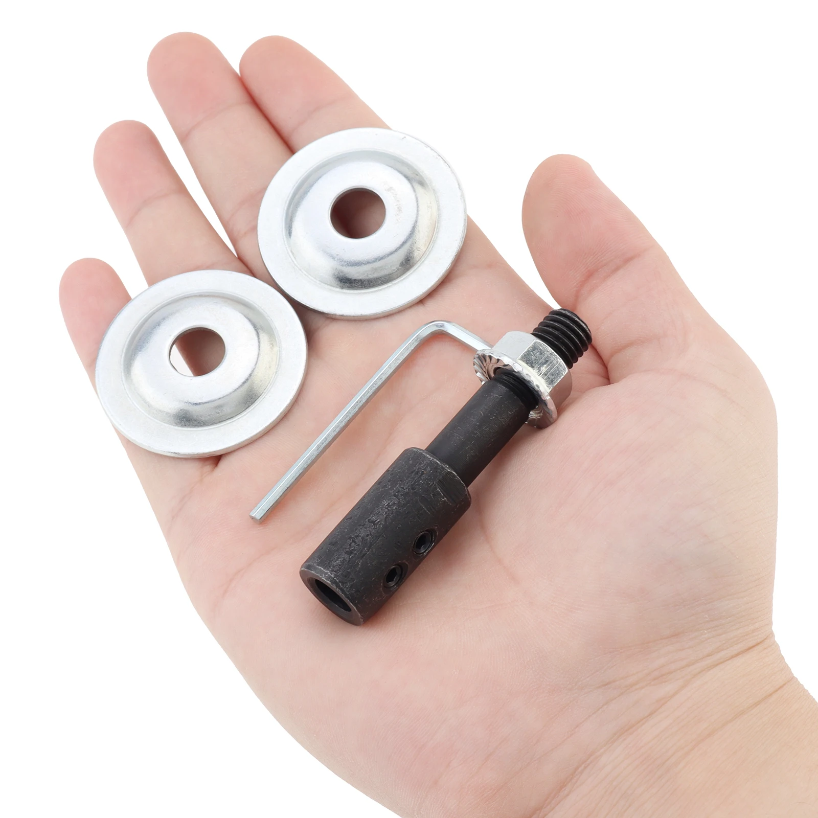 Motor Shaft Adapter 6-16mm Spindle Adapter Grinding Wheel Motor Connection Adapter for DIY Polishing Machine / Grinding Wheels