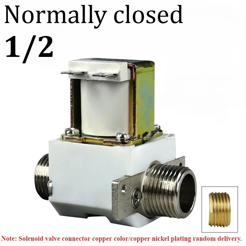 

Нормально закрытый медный электромагнитный клапан 1/2 внешняя спираль большой диспенсер для воды/прямая питьевая машина Water Ingress DC12/24V AC220V